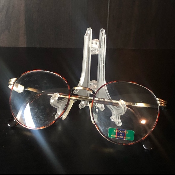 Alexander Julian Colours Amber/ant Bronze EyeGlass Frames 51-20 - Picture 4 of 8